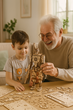 Load image into Gallery viewer, DIY Model wooden kit Robot - Marissa&#39;s Garden &amp; Gift
