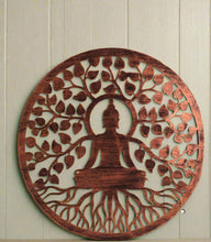 Indlæs billede til gallerivisning Budha tree of life wall art outdoors/ indoors 75 x 1 x 76.5 cm - Marissa's Garden &amp; Gift
