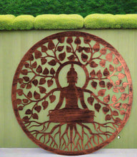 Indlæs billede til gallerivisning Budha tree of life wall art outdoors/ indoors 75 x 1 x 76.5 cm - Marissa's Garden &amp; Gift
