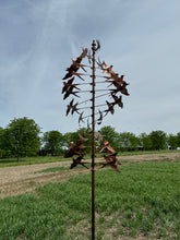 Load image into Gallery viewer, Mayfair bronze swallow bird windsculpture/ windspinner
