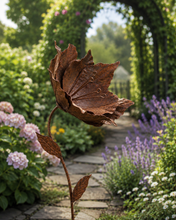 Load image into Gallery viewer, Handmade garden/outdoor tulip metal garden flower 120cm
