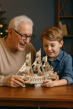 Afbeelding in Gallery-weergave laden, DIY Model wooden kit Pirate ship - Marissa&#39;s Garden &amp; Gift
