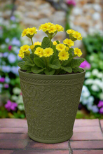 Charger l&#39;image dans la galerie, 29cm Blenheim green flower pot - Marissa&#39;s Garden &amp; Gift
