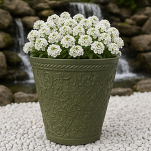 Charger l&#39;image dans la galerie, 29cm Blenheim green flower pot - Marissa&#39;s Garden &amp; Gift
