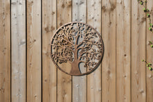 Load image into Gallery viewer, Handmade bronze tree of life wall art indoors/outdoors 60cm - Marissa's Garden &amp; Gift
