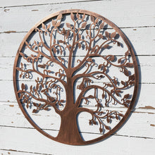 Laden Sie das Bild in den Galerie-Viewer, Handmade bronze tree of life wall art indoors/outdoors 40cm - Marissa's Garden &amp; Gift
