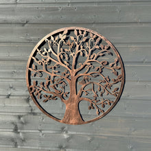 Load image into Gallery viewer, Handmade bronze tree of life wall art indoors/outdoors 60cm - Marissa's Garden &amp; Gift

