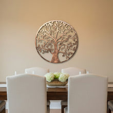 Load image into Gallery viewer, Handmade bronze tree of life wall art indoors/outdoors 60cm - Marissa's Garden &amp; Gift
