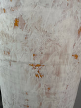 Indlæs billede til gallerivisning White handmade bamboo vase 60cm tall Floor or table vase
