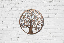 Load image into Gallery viewer, Handmade bronze tree of life wall art indoors/outdoors 60cm - Marissa's Garden &amp; Gift
