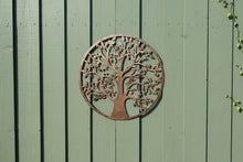 Load image into Gallery viewer, Handmade bronze tree of life wall art indoors/outdoors 60cm - Marissa's Garden &amp; Gift
