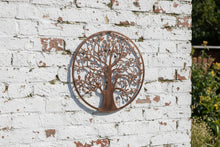Load image into Gallery viewer, Handmade bronze tree of life wall art indoors/outdoors 60cm - Marissa's Garden &amp; Gift
