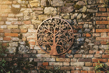 Load image into Gallery viewer, Handmade bronze tree of life wall art indoors/outdoors 60cm
