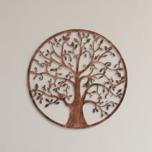 Load image into Gallery viewer, Handmade bronze tree of life wall art indoors/outdoors 60cm - Marissa's Garden &amp; Gift
