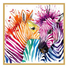 Load image into Gallery viewer, Zebra blank card - Marissa&#39;s Gifts
