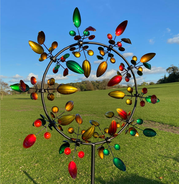 Spinner de sculpture éolienne de jardin Sherborne