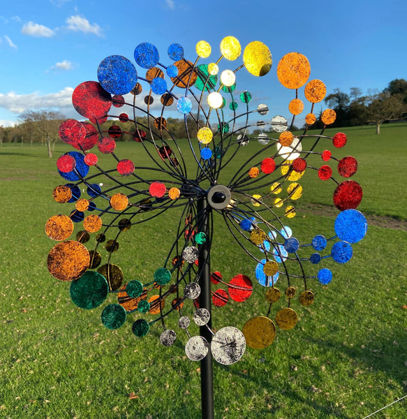 Spinner de sculpture éolienne Somerset Garden