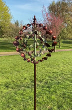 Load and play video in Gallery viewer, Eton garden wind sculpture spinner
