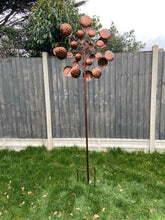Load image into Gallery viewer, Henley Bronze garden wind Sculpture spinner
