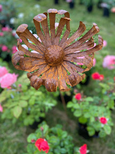 Metall Gartenblume 119cm