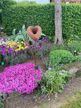Indlæs billede til gallerivisning Handmade rusty garden/outdoor calla Lily 120cm
