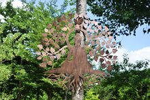 Indlæs billede til gallerivisning Budha tree of life wall art outdoors/ indoors 75 x 1 x 76.5 cm
