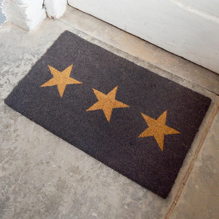 Impression three star doormat Indoor & Outdoor Coir Doormat 60x 40 x 2cm