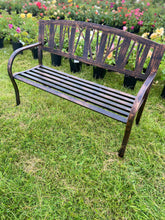 Load image into Gallery viewer, Lydford Garden Bench bronze
