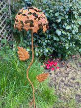 Load image into Gallery viewer, Hydrangea rusty outdoor garden metal garden flower 97cm
