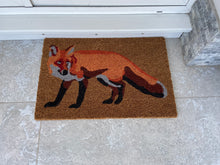 Laden Sie das Bild in den Galerie-Viewer, Door Mats Indoor / Outdoor | Non Slip Bold Fox Design Entrance Welcome Mat (Wildlife) 60 x 40 x 20cm
