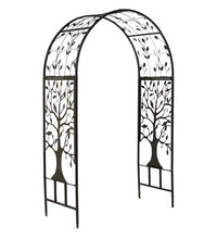 Load image into Gallery viewer, Noah’s Arc-Tree of life bronze/gold arch garden arbour

